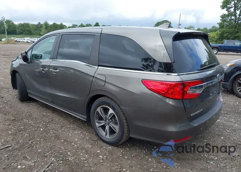 2019 Honda Odyssey Touring из США, поврежденный, VIN 5FNRL6H87KB100211